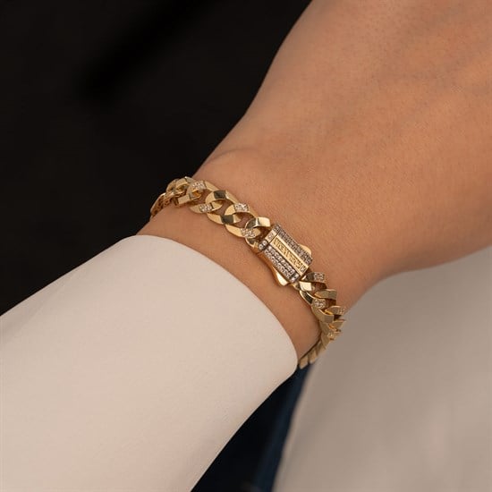 Ema 9 mm Taşlı Gurmet Bileklik