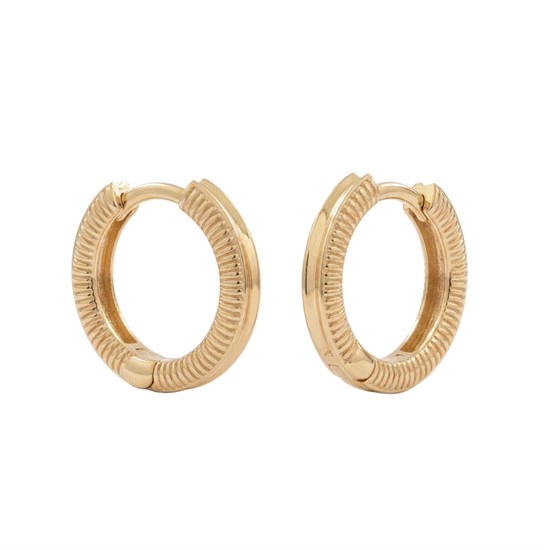 Halka Küpe Altın 14 Ayar 