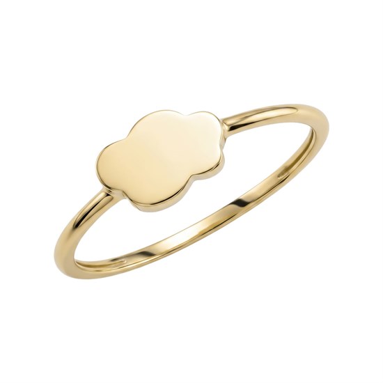 Bulut Modeli 14 Ayar Altın Yüzük