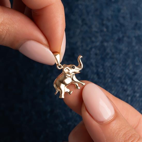 Fil 14 Ayar Kolye Ucu