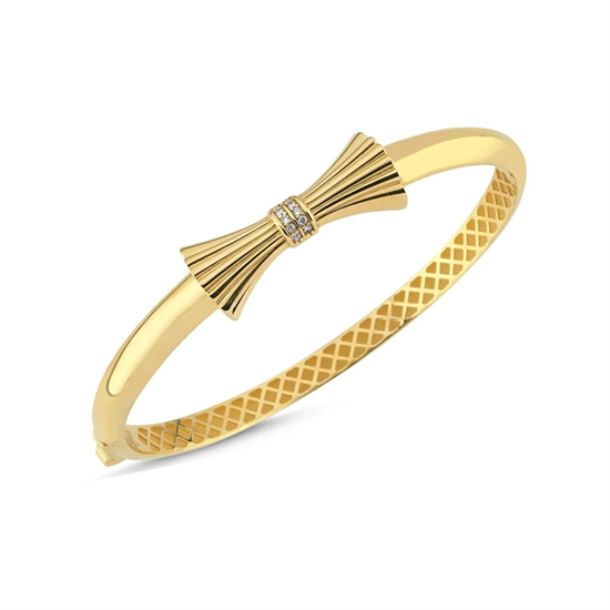 Fiyonk Taşlı 14 Ayar Altın Kelepçe