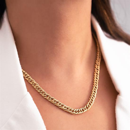 Gurmet Model Trend 14 Ayar Altın Zincir