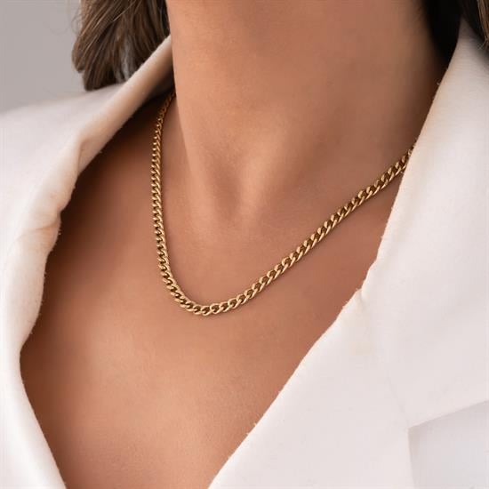 Gurmet Zincir 14 Ayar Altın 4 Mm