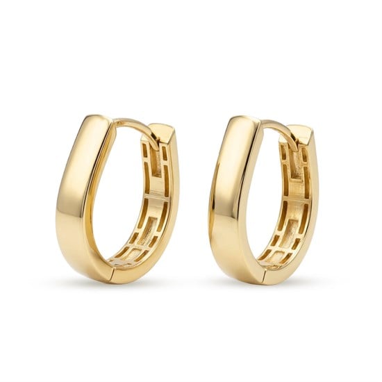 Halka Küpe 1.5 Cm 14 Ayar Altın