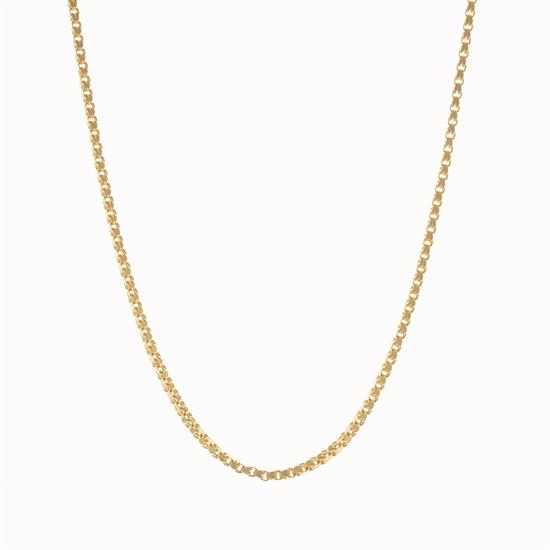 Halka Zincir 4 mm 14 Ayar Altın 