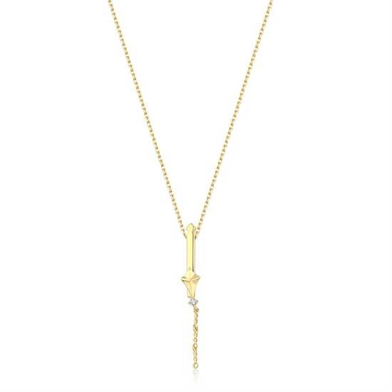 İ Harfi Sallantılı Harfli Kolye