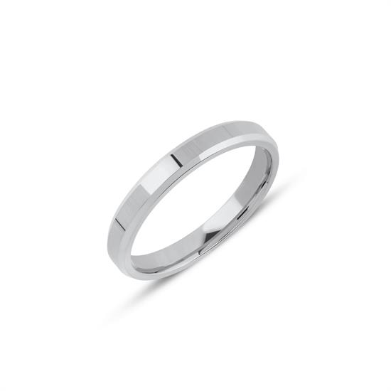 İçi Boş Kibrit Çöpü Düz Klasik Alyans 3 Mm