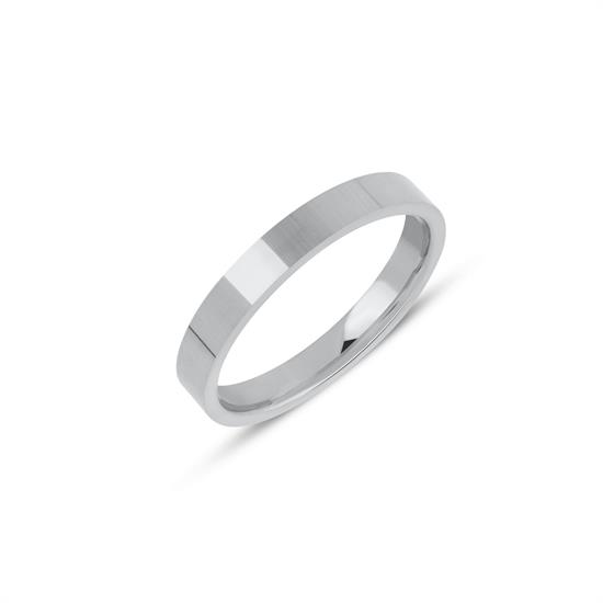 İçi Boş Kibrit Çöpü Düz Klasik Alyans 3 Mm