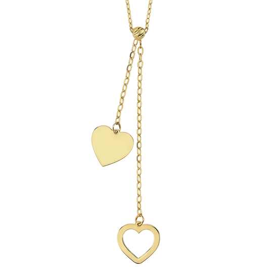Minimal Kalp Kolye 14 Ayar Altın