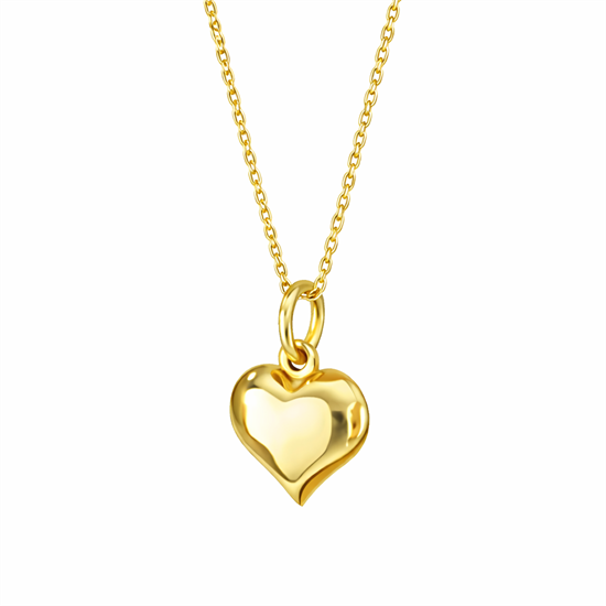 Kalpli 14 Ayar Altın Kolye