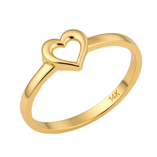 Kalpli 14 Ayar Altın Yüzük