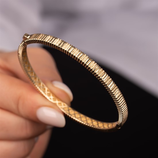 Kelepçe Bilezik 14 Ayar Altın