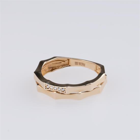 Köşeli Spor 14 Ayar Altın Yüzük