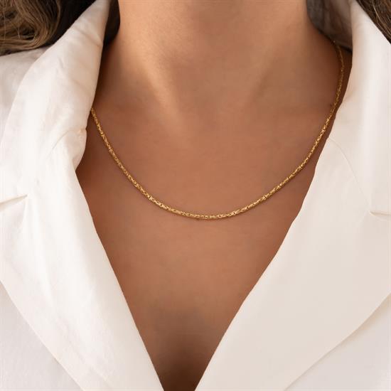 Kral Zincir 14 Ayar Altın 2 Mm