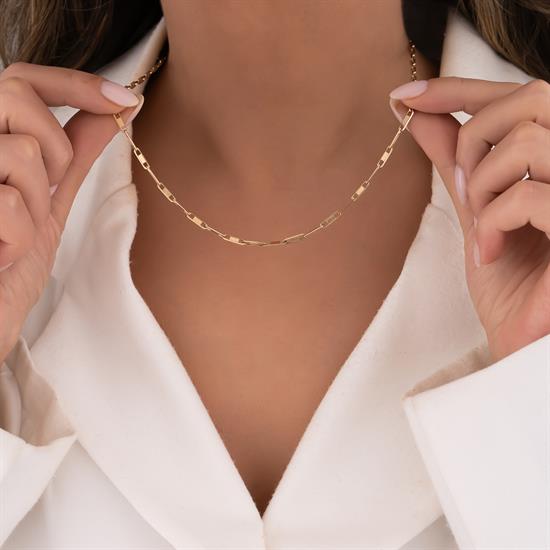 Laura 14 Ayar Altın Zincir 2 Mm