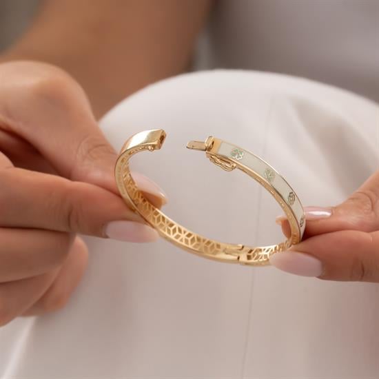 Cetaş Mineli 14 Ayar Altın Kelepçe