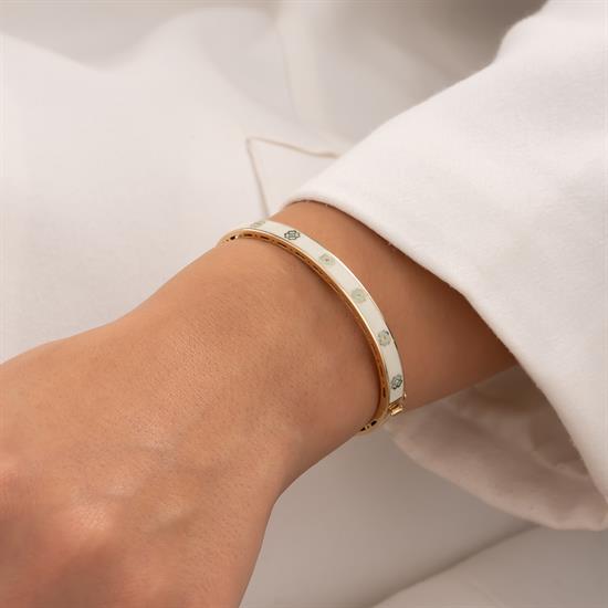 Cetaş Mineli 14 Ayar Altın Kelepçe