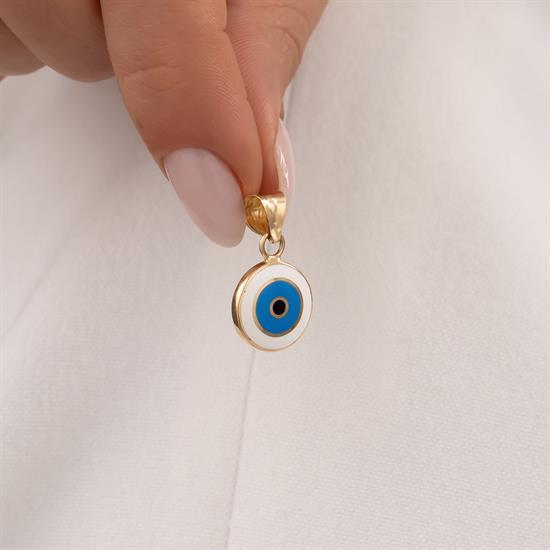 Nazar Boncuğu 14 Ayar Kolye Ucu