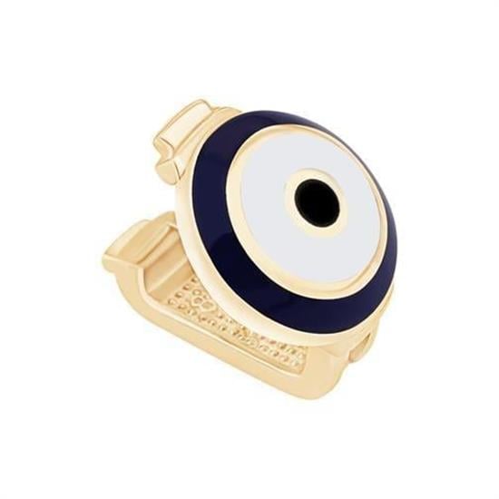 14 Ayar Nazar Boncuğu 9Mm Bileklik Charm