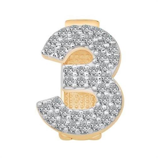 No 3 Bileklik Charm 9Mm