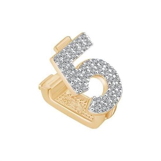 No 5 Bileklik Charm 9Mm