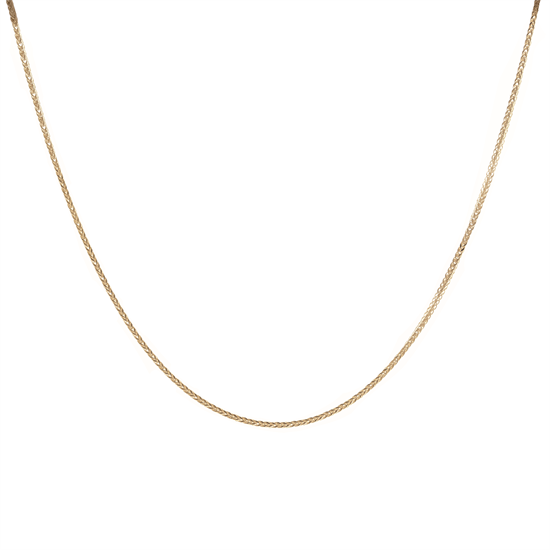 14 Ayar Altın Örgü Zincir