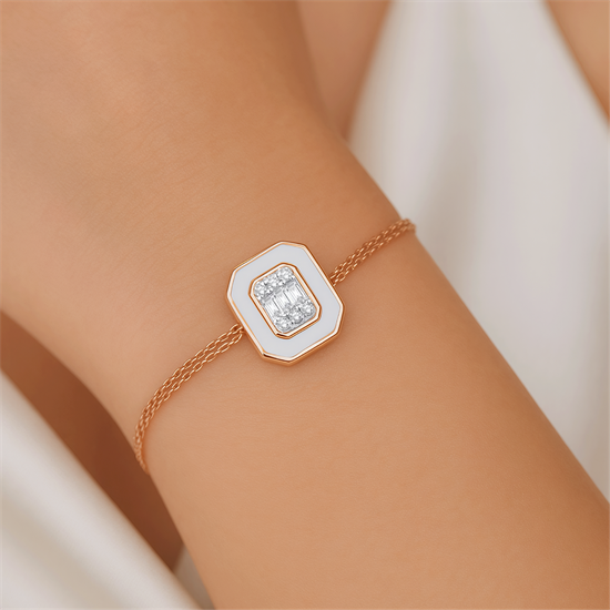 Pırlanta Baget Bileklik