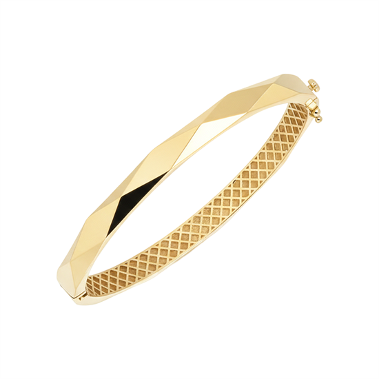 Prizma Taşsız Spor 14 Ayar Altın Kelepçe