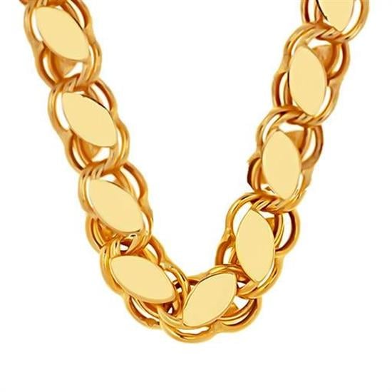 Pullu Zincir 6Mm 14 Ayar Altın