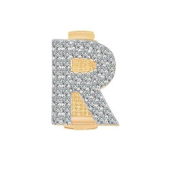 R Harf 9Mm Bileklik Charm