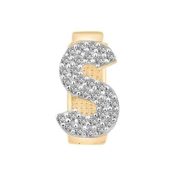 S Harf 9Mm Bileklik Charm