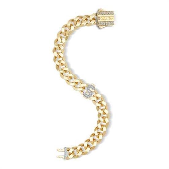 S Harf 9Mm Bileklik Charm