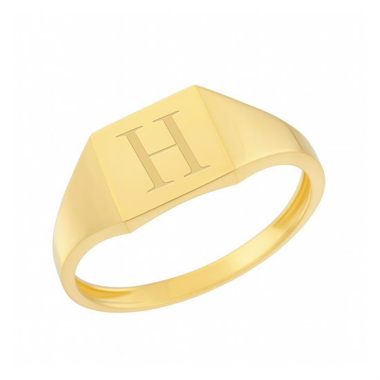 Sade Model 14 Ayar Altın Yüzük