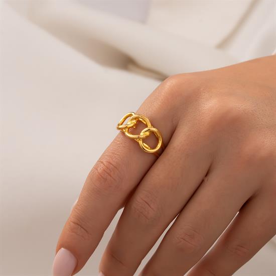 Samanyolu Model 14 Ayar Altın Yüzük