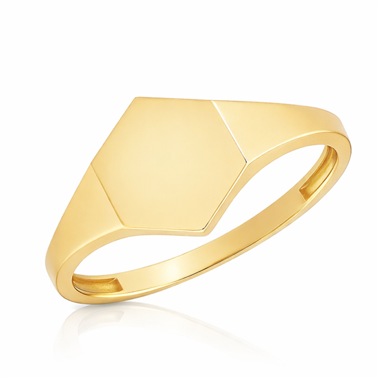 Serçe Parmak 14 Ayar Altın Yüzük