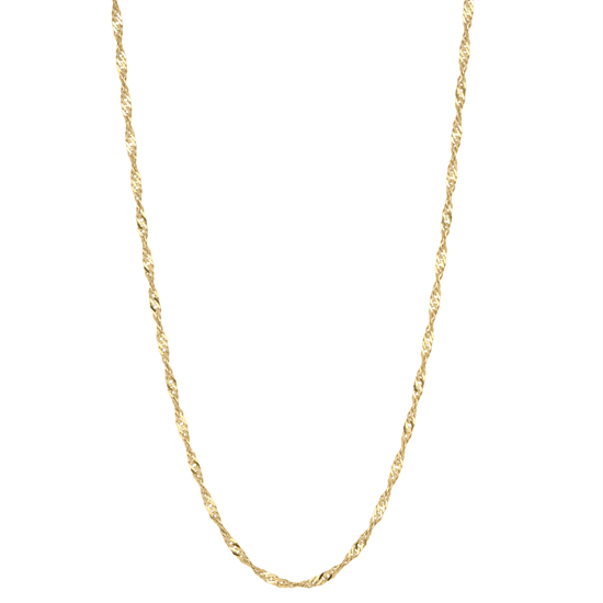 Singapur Zincir 14 Ayar Altın 3 Mm