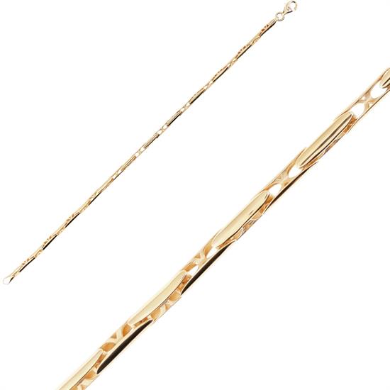 Spor 14 Ayar Altın Bileklik 3Mm