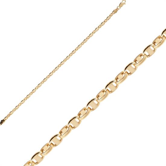 Spor 14 Ayar Altın Bileklik 4Mm