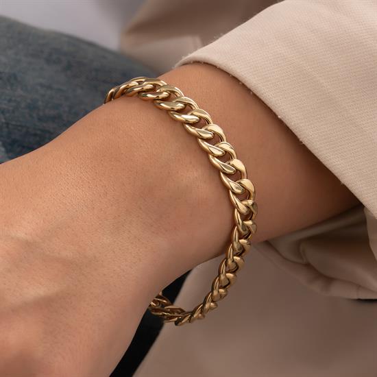 Spor Gurmet 14 Ayar Altın Bileklik