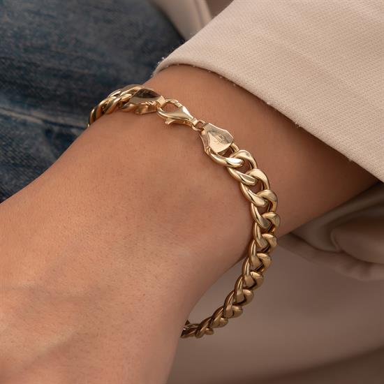 Spor Gurmet 14 Ayar Altın Bileklik