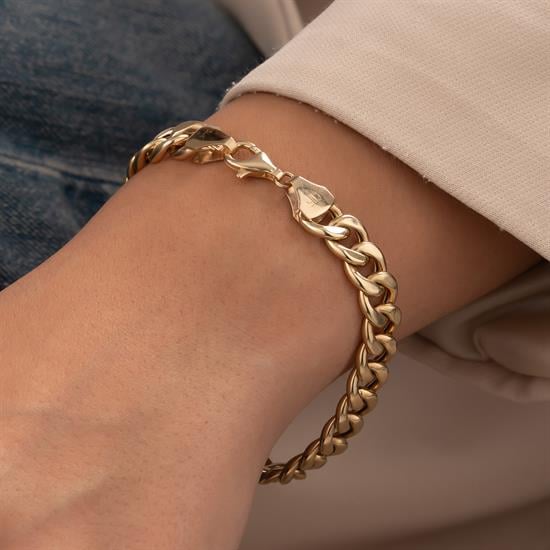 Spor Gurmet 14 Ayar Altın Bileklik