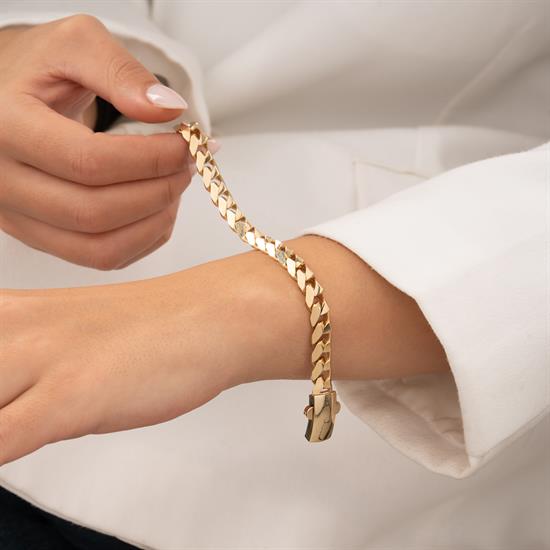 Spor Gurmet 14 Ayar Altın Bileklik