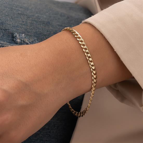 Spor Gurmet 14 Ayar Altın Bileklik