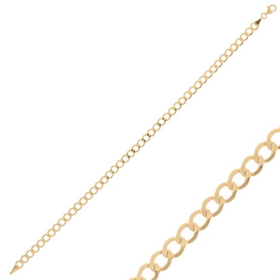 Spor Model 14 Ayar Altın Bileklik