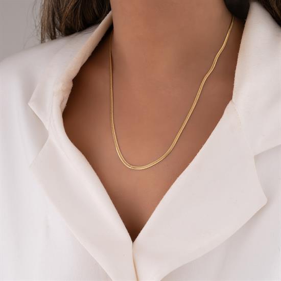 Spor Zincir 14 Ayar Altın 3 Mm