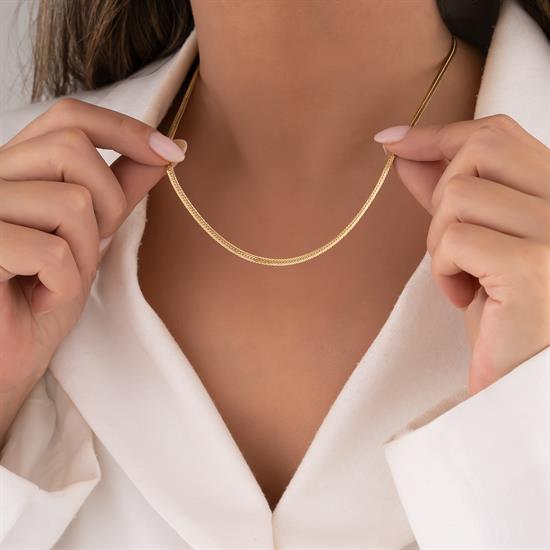 Spor Zincir 14 Ayar Altın 3 Mm