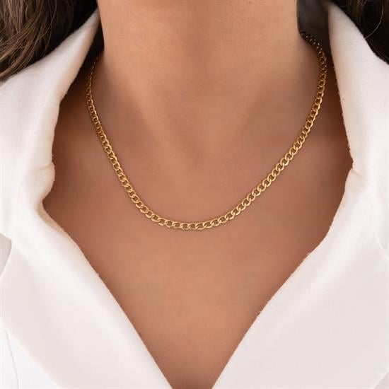 Spor Zincir 14 Ayar Altın