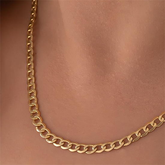 Spor Zincir 14 Ayar Altın