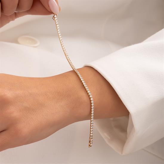 Su Yolu 14 Ayar Altın Bileklik