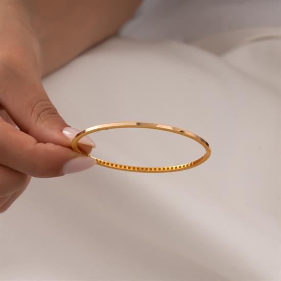 Su Yolu 14 Ayar Altın Kelepçe